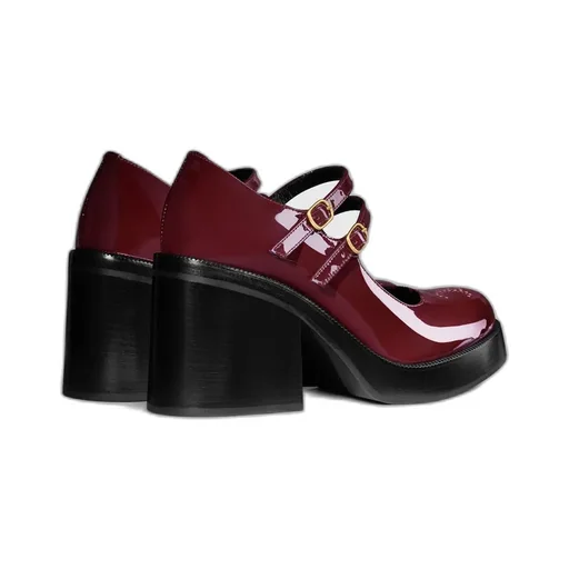 Celine Tess Babies In Patent Calfskin