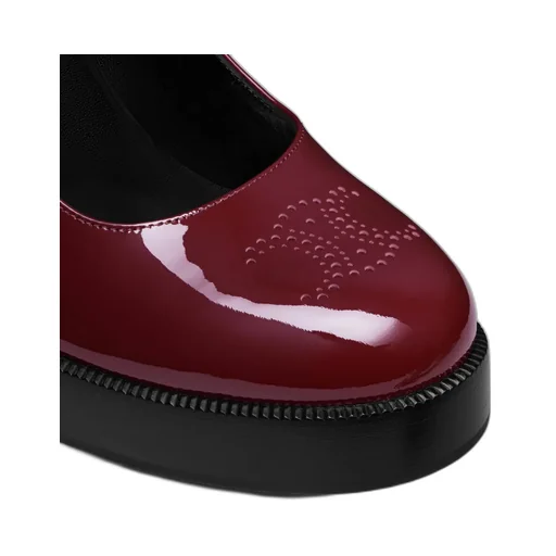 Celine Tess Babies In Patent Calfskin