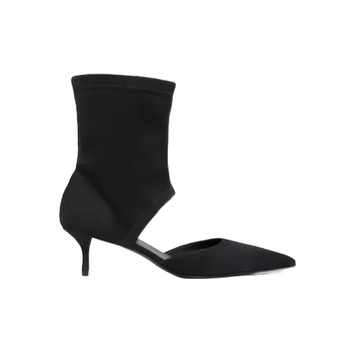 60Mm Leather Heeled Boots