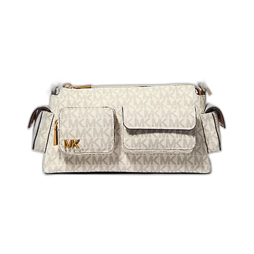 Michael Michael Kors Dakota Small Signature Logo Shoulder Bag