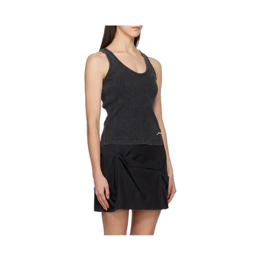 Black Washed Tank Top