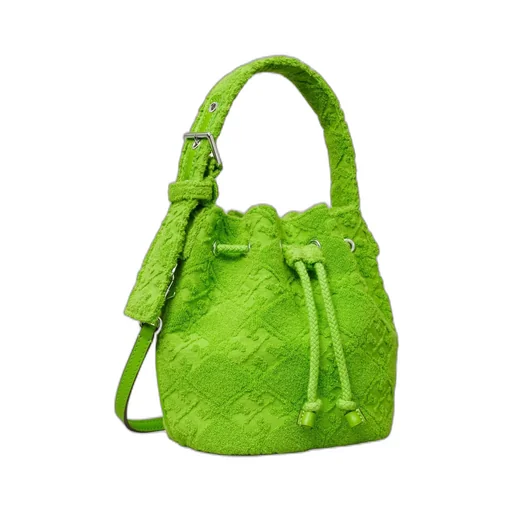 Mini T Monogram Terry Bucket Bag