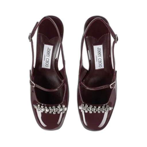 Jimmy Choo Belinda Embellished Round Toe Pumps