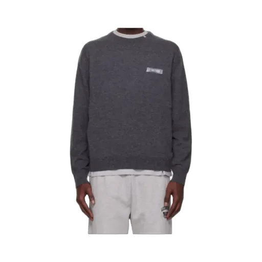 Logo Knit Pullover Sweater