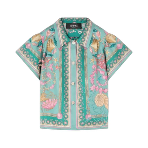 Underwater Barocco Seashell-Print Shirt