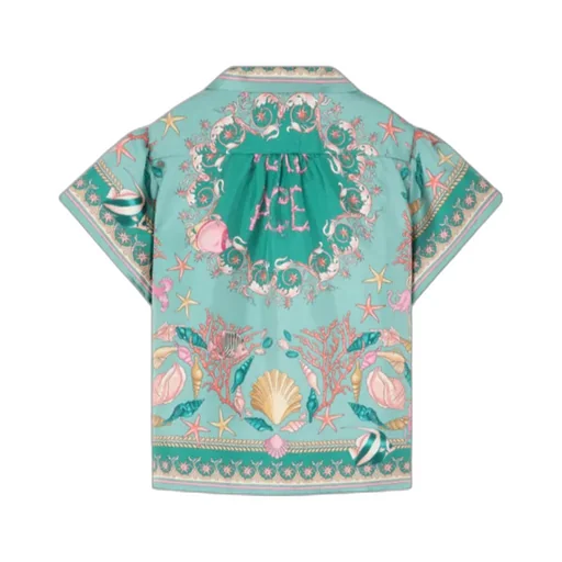 Underwater Barocco Seashell-Print Shirt