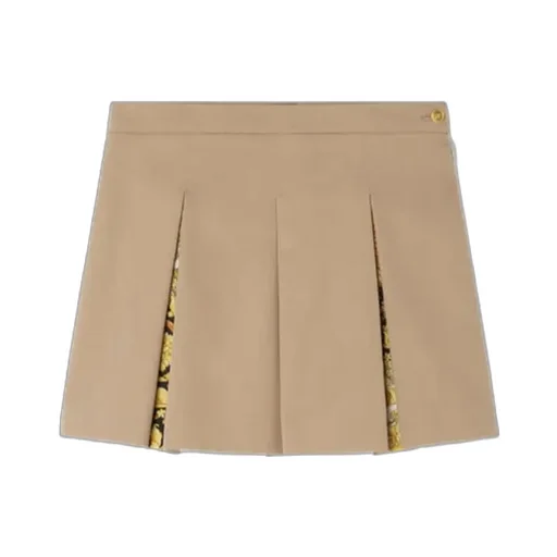 Pleated Miniskirt