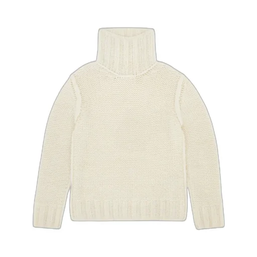 Chunky Wool Turtleneck Jumper