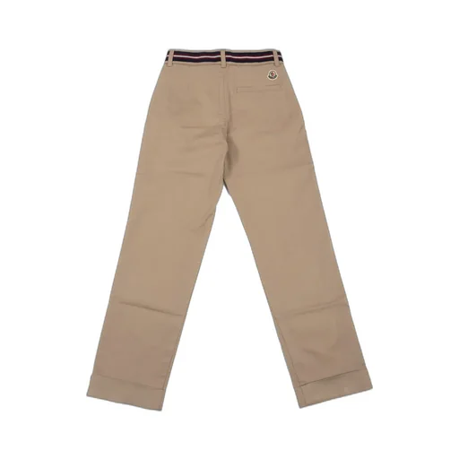 Elastic-Waistband Cuffed Trousers