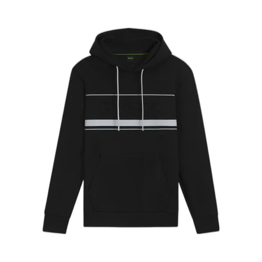 Logo-Embossed Hoodie