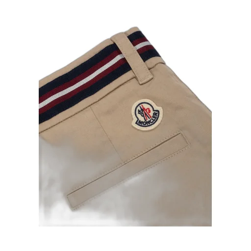 Elastic-Waistband Cuffed Trousers