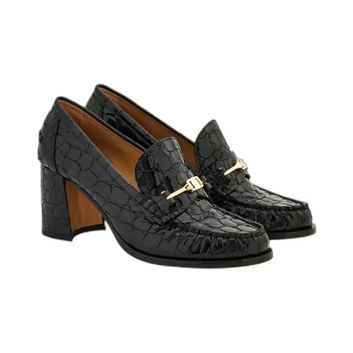 Ferragamo Embossed Heeled Pumps