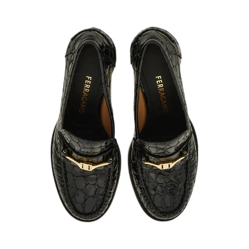 Ferragamo Embossed Heeled Pumps