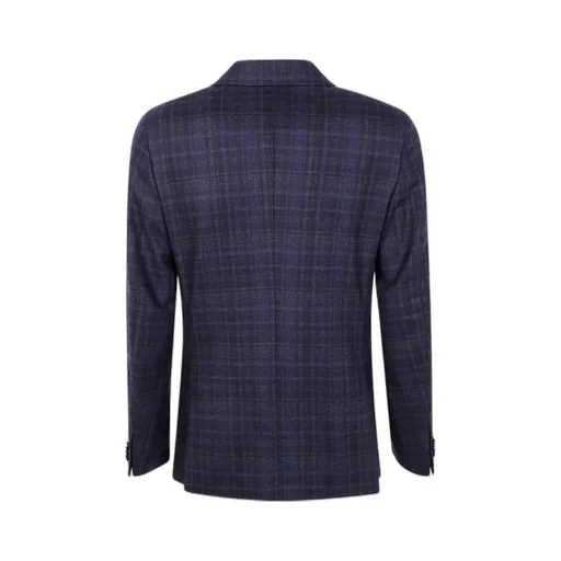 Checked Wool Blazer