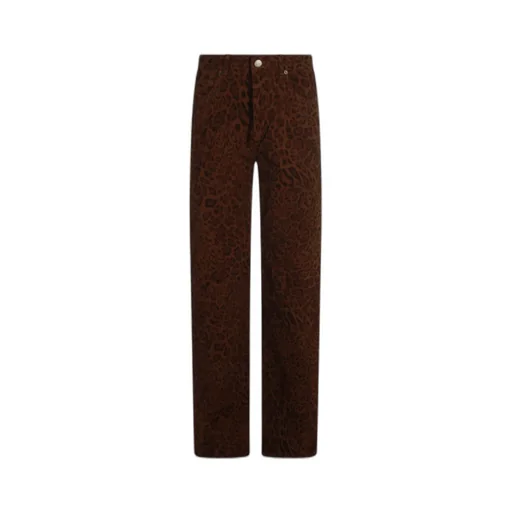 Animal Print Trousers