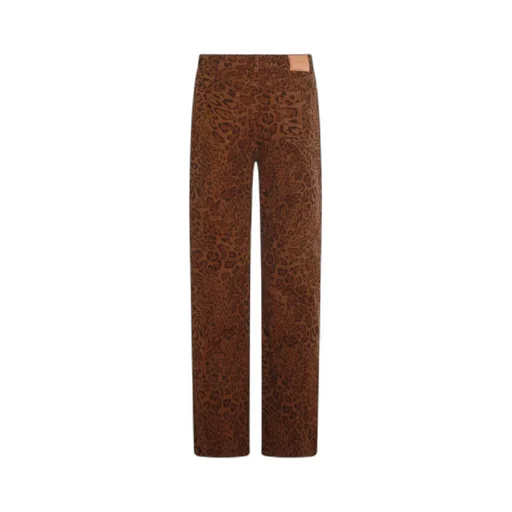 Animal Print Trousers