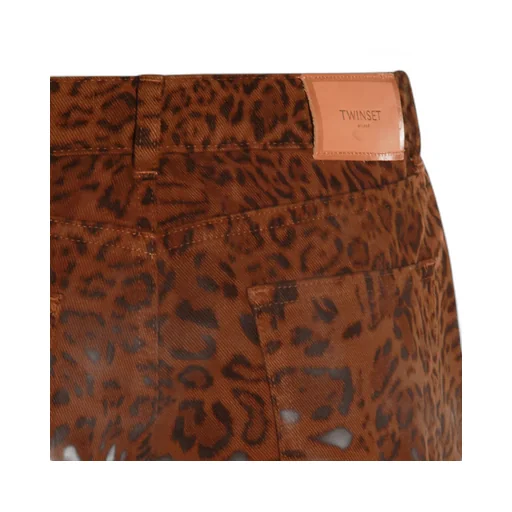 Animal Print Trousers