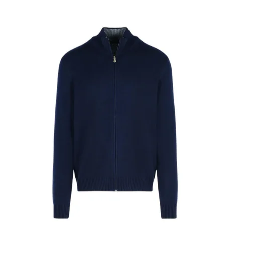 High-Necked Cardigan