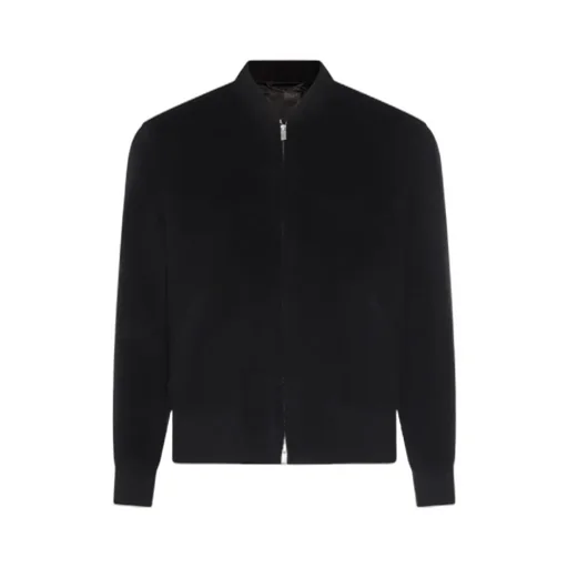 Lardini Long-Sleeved Zip-Up Jacket