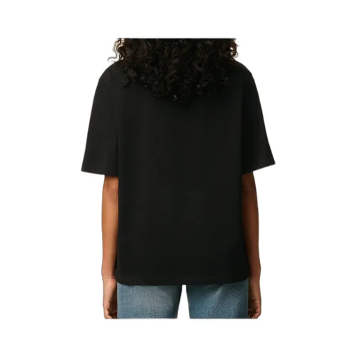 Black Cotton Ami De Coeur T-Shirt