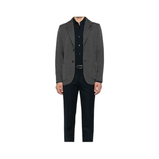 Single-Breasted Knitted Blazer