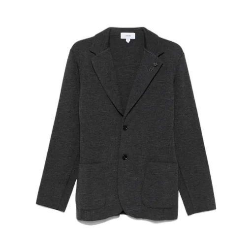 Single-Breasted Knitted Blazer