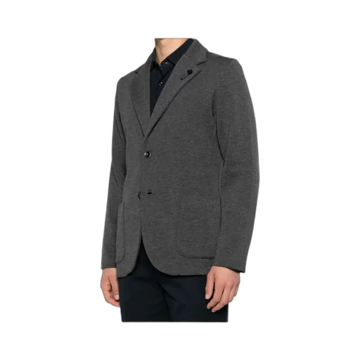 Single-Breasted Knitted Blazer