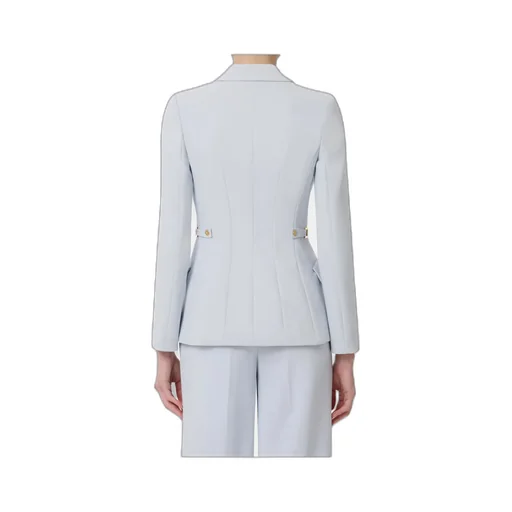 Single-Breasted Cinched Blazer