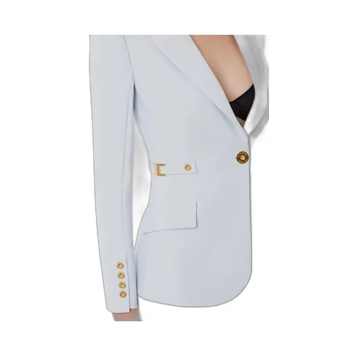 Single-Breasted Cinched Blazer