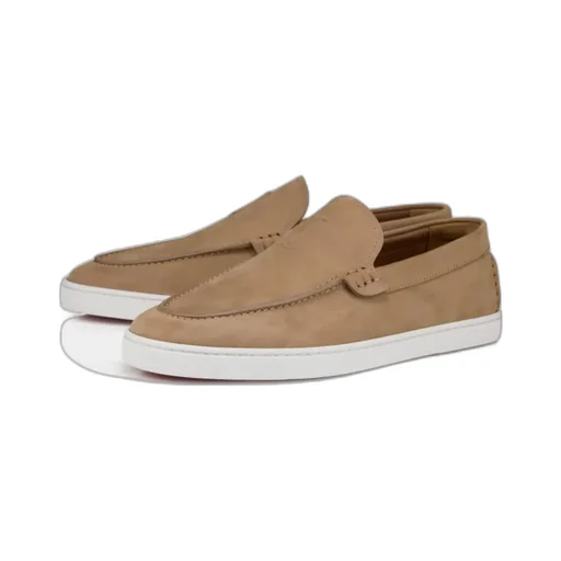 Moonboat Embossed-Logo Loafers