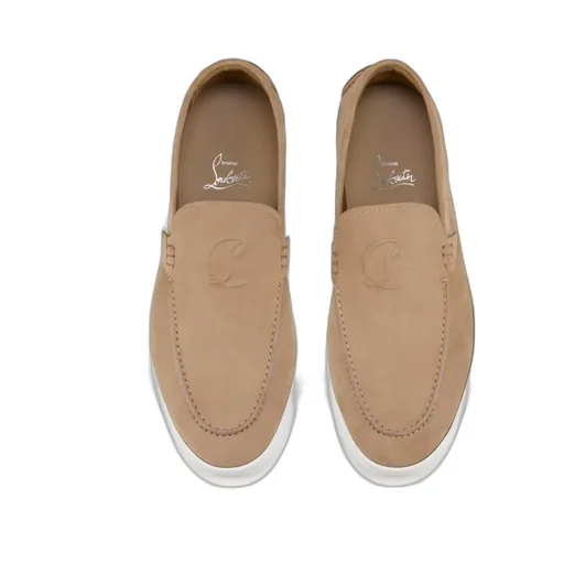 Moonboat Embossed-Logo Loafers