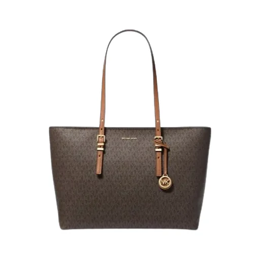 Michael Michael Kors Quinn Large Signature Logo Tote Bag