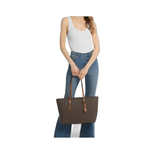Michael Michael Kors Quinn Large Signature Logo Tote Bag
