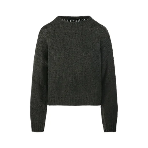 Textured Round-Neck Sweater