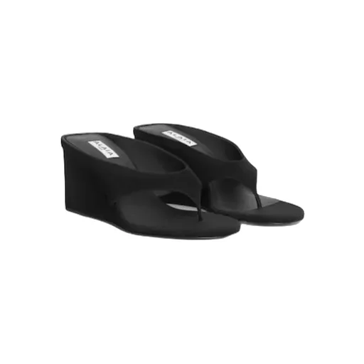 70Mm Tong Wedge Sandals