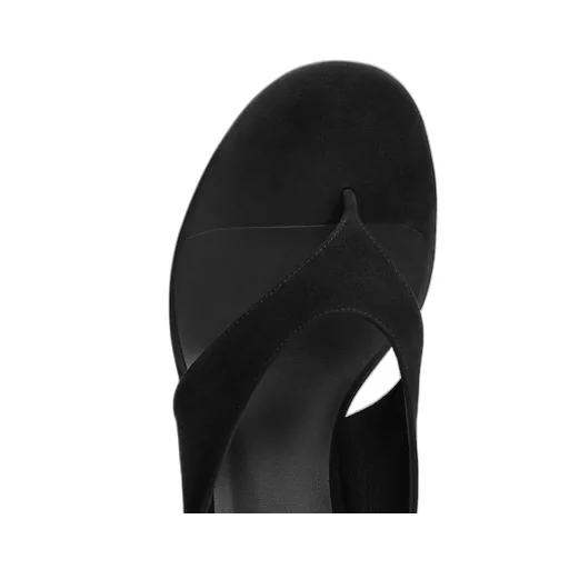 70Mm Tong Wedge Sandals