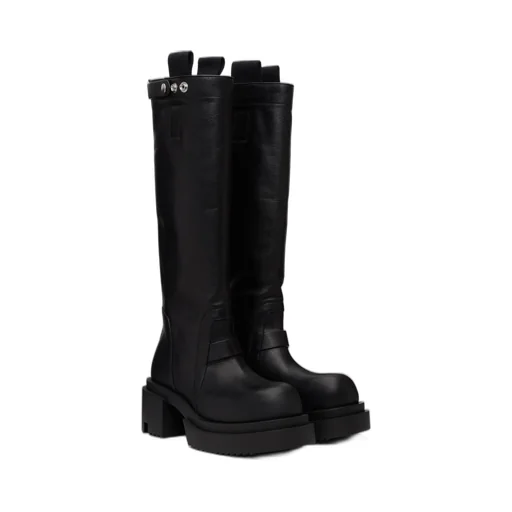 Black Concordians Pull On Mega Tractor Boots