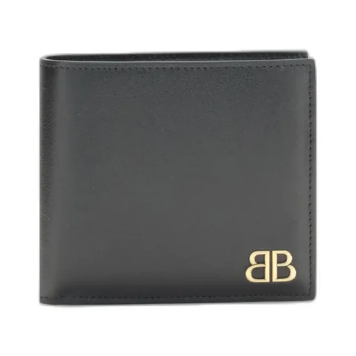 Bb-Logo Leather Wallet