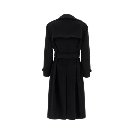 Double-Breasted Belted Coat