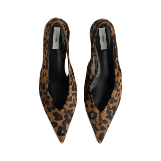 30Mm Leopard-Print Pointed-Toe Pumps