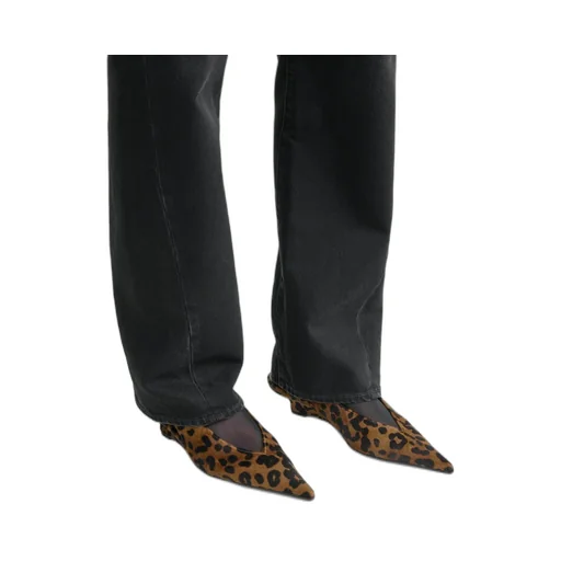 30Mm Leopard-Print Pointed-Toe Pumps