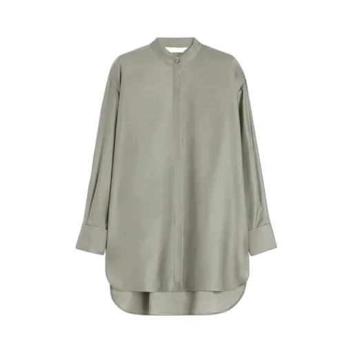 Max Mara Button Detailed Long-Sleeved Shirt