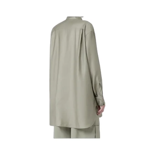 Max Mara Button Detailed Long-Sleeved Shirt