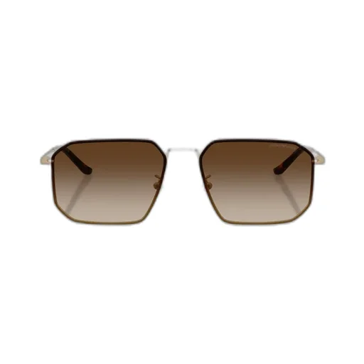 Emporio Armani Geometric Frame Sunglasses
