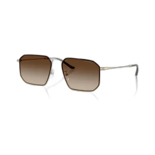 Emporio Armani Geometric Frame Sunglasses
