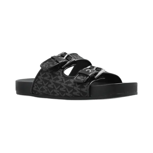 Michael Michael Kors Byers Signature Logo Slide Sandals