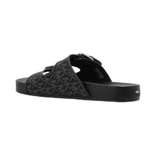 Michael Michael Kors Byers Signature Logo Slide Sandals