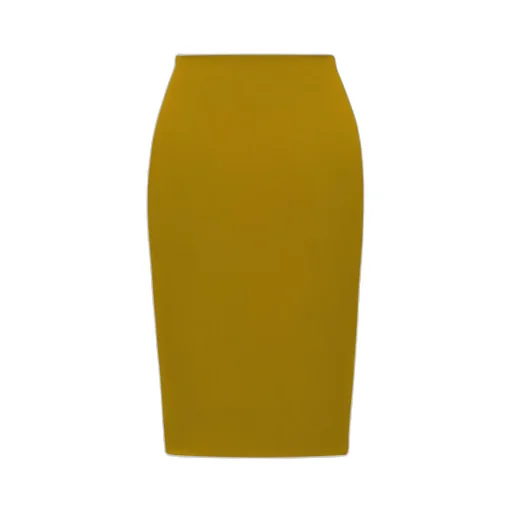Saint Laurent Mid-Rise Pencil Skirt