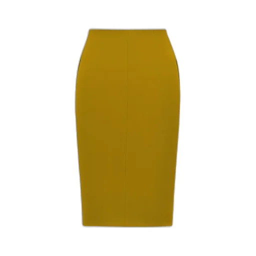 Saint Laurent Mid-Rise Pencil Skirt