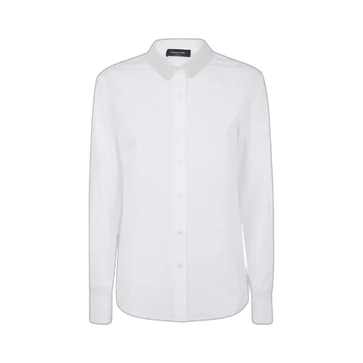 Embellished-Collar Cotton Shirt